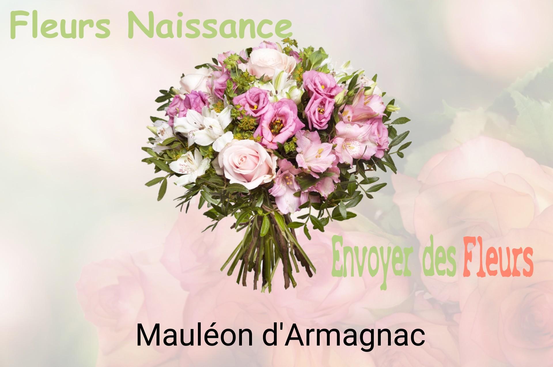 Bouquet de fleurs de naissance livré à Mauléon-d'Armagnac